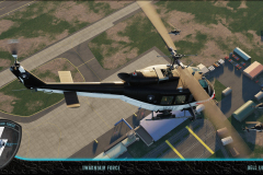 UH-1H Huey - on top