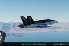 F/A-18C Hornet - Fly by