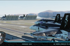 F/A-18C - Carrier start